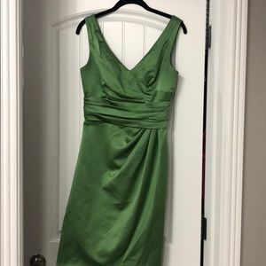 Green formal dress